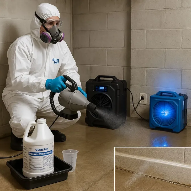 Sanitization and Odor Removal process in Woodsville, NH