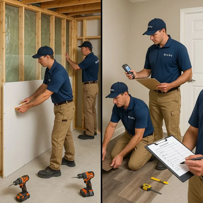 Repairs and Reconstruction process in Woodsville, NH