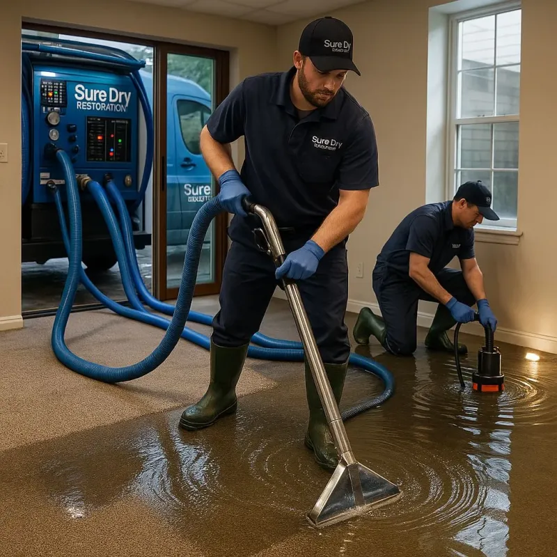 Water Extraction and Removal process in Woodsville, NH